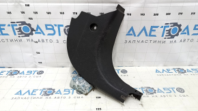 Front pillar trim lower right Ford Fiesta 11-19 black, scratches