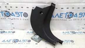 Front pillar trim lower right Ford Fiesta 11-19 black, scratches