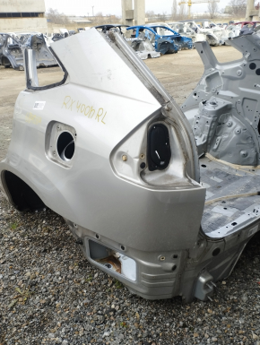 Quarter wing rear left Lexus RX300 RX330 RX350 RX400h 04-09 on body, silver