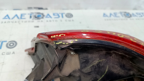Light outer wing left Toyota Camry v70 18-20 halogen, light, without overlay, broken fastener