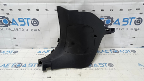 Front pillar trim left lower Mazda CX-9 16- black, scratches, abrasions