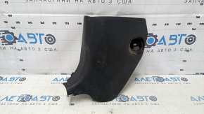 Front pillar trim lower left Mazda CX-7 06-09 black, scratches, worn