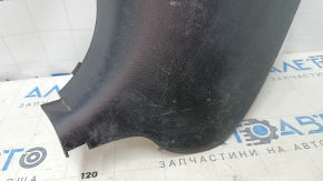 Front pillar trim lower left Mazda CX-7 06-09 black, scratches, worn