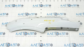 Front left wing Porsche Macan 15-18 upper part, white S9R, aluminum
