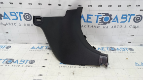 Front pillar trim right lower Mazda 3 14-18 BM black, scratch