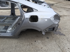 Quarter wing rear left Honda Civic X FC 16-21 4d on body, silver