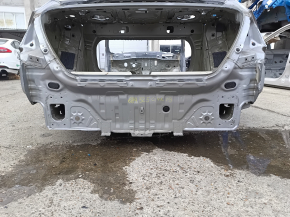 Rear panel Honda Civic X FC 16-21 4d on the body, silver