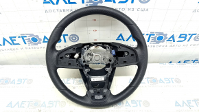 Naked steering wheel Honda Civic X FC 16-21 rubber black