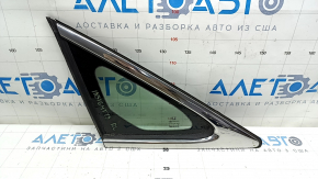Window blind glass rear left Honda Insight 19-22 chrome