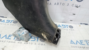 Front pillar trim lower right Kia Sorento 10-15 black, scratches, needs cleaning