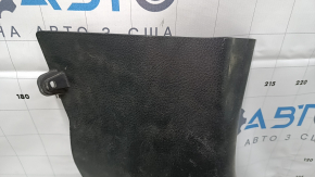 Front pillar trim lower right Kia Sorento 10-15 black, scratches, needs cleaning