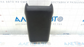 Rear center console trim Honda Civic X FC 16-21 black, scratches