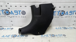 Front pillar trim lower left Hyundai Sonata 15-19 black