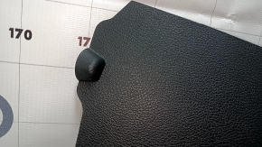 Front pillar trim lower right Hyundai Sonata 15-19 black, minor scratches, abrasion