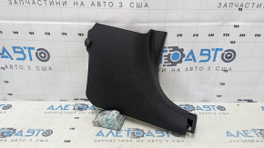 Front pillar trim lower right Hyundai Sonata 15-19 black, minor scratches