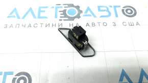 Front left central lock button Porsche Macan 15 - black with chrome