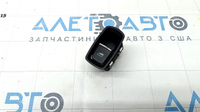 Rear left window lift control Porsche Macan 15-18 black with chrome