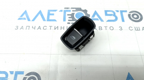 Front right window lift control Porsche Macan 15-18 black with chrome