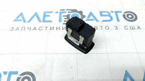 Front right window lift control Porsche Macan 15-18 black with chrome