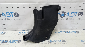 Front pillar trim lower left Hyundai Sonata 11-15 black, scratches