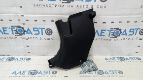 Front pillar trim lower left Hyundai Sonata 11-15 black, scratches