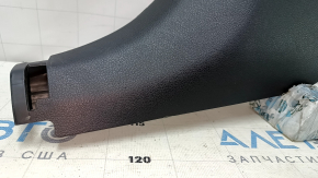 Front pillar trim left lower Hyundai Sonata 20- black, scratches
