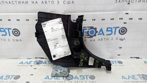 Front pillar trim left lower Hyundai Sonata 20- black, scratches