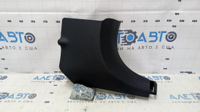 Front pillar trim right lower Hyundai Sonata 20 - black, minor scratches