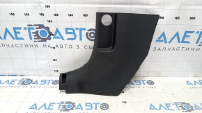 Front pillar trim lower left Hyundai Elantra AD 17-20 black, scratches