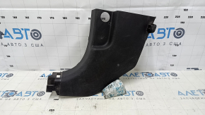 Front pillar trim lower left Hyundai Santa FE Sport 13-18 dark brown, scratches