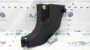 Front pillar trim lower left Hyundai Santa FE Sport 13-18 dark brown, scratches
