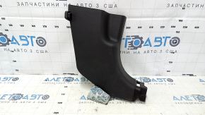 Front pillar trim lower right Hyundai Santa FE Sport 13-18 dark brown, scratches, worn