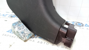 Front pillar trim lower right Hyundai Santa FE Sport 13-18 dark brown, scratches, worn