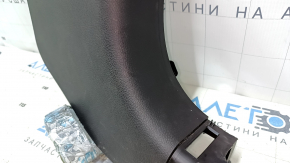 Front pillar trim lower right Hyundai Santa FE Sport 13-18 dark brown, scratches, worn