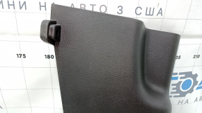 Front pillar trim lower right Hyundai Santa FE Sport 13-18 dark brown, scratches, worn