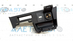 Front panel trim with cigarette lighter Honda Insight 19-22 for 1 USB, scratches