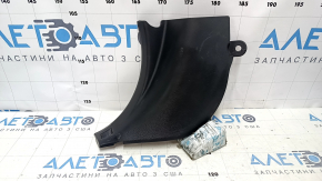 Front pillar trim left lower Subaru Outback 15-19 black, scratches, worn