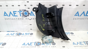 Front pillar trim left lower Subaru Outback 15-19 black, scratches, worn