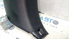 Front pillar trim right lower Subaru Outback 15-19 black, scratches, worn