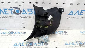 Front pillar trim right lower Subaru Outback 15-19 black, scratches, worn