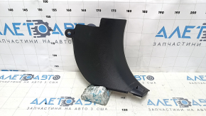 Front pillar trim right lower Subaru Outback 15-19 black, scratches, worn