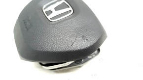Airbag in the steering wheel driver Honda Insight 19-22 black, rusty pyropatron, scratch