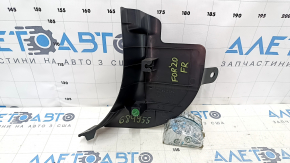 Front pillar trim lower right Subaru Forester 19- SK black, scratches