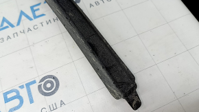 Rear bumper lip trim Porsche Macan 15-21 structure under towbar, scratches, crack in fastening