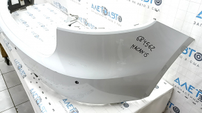 Rear bumper bare Porsche Macan 15-18 for parking sensors and camera, white, with antennas