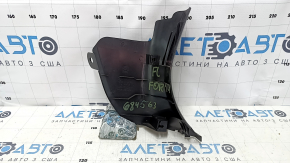 Front pillar trim lower left Subaru Forester 14-18 SJ black, scratches, worn