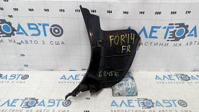Front pillar trim lower right Subaru Forester 14-18 SJ black, abrasion