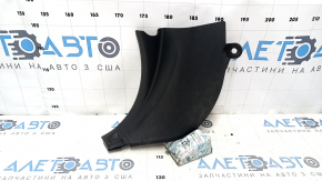 Front pillar trim lower left Subaru Legacy 15-19 black, scuffs, scratches