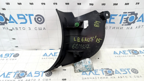 Front pillar trim lower right Subaru Legacy 15-19 black, scuffs