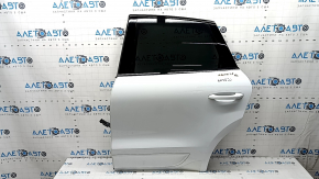 Door assembly rear left Porsche Macan 15-18 keyless, tinted, white S9R